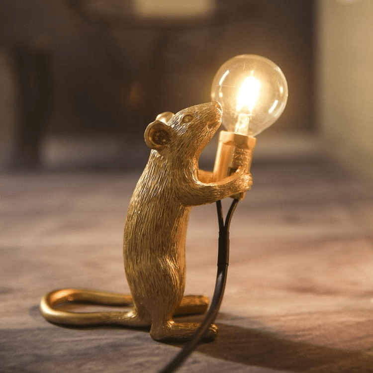 Lampa Stołowa LED w Kształcie Myszy z Dekoracyjną Formą 1