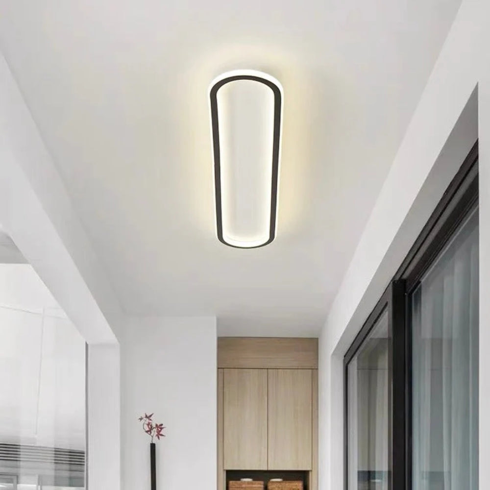 Lampa Sufitowa LED Nowoczesna z Równomiernym Oświetleniem do Korytarzy 2