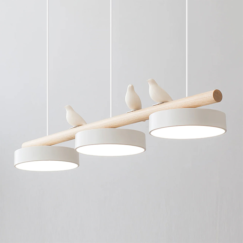 Lampa Wisząca LED Nowoczesna z Motywem Ptaka i Dekoracyjną Konstrukcją 1