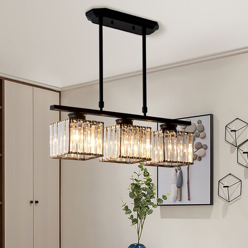Lampa Wisząca LED Skandynawska ze Szklanym Kloszem i Regulowaną Wysokością 1