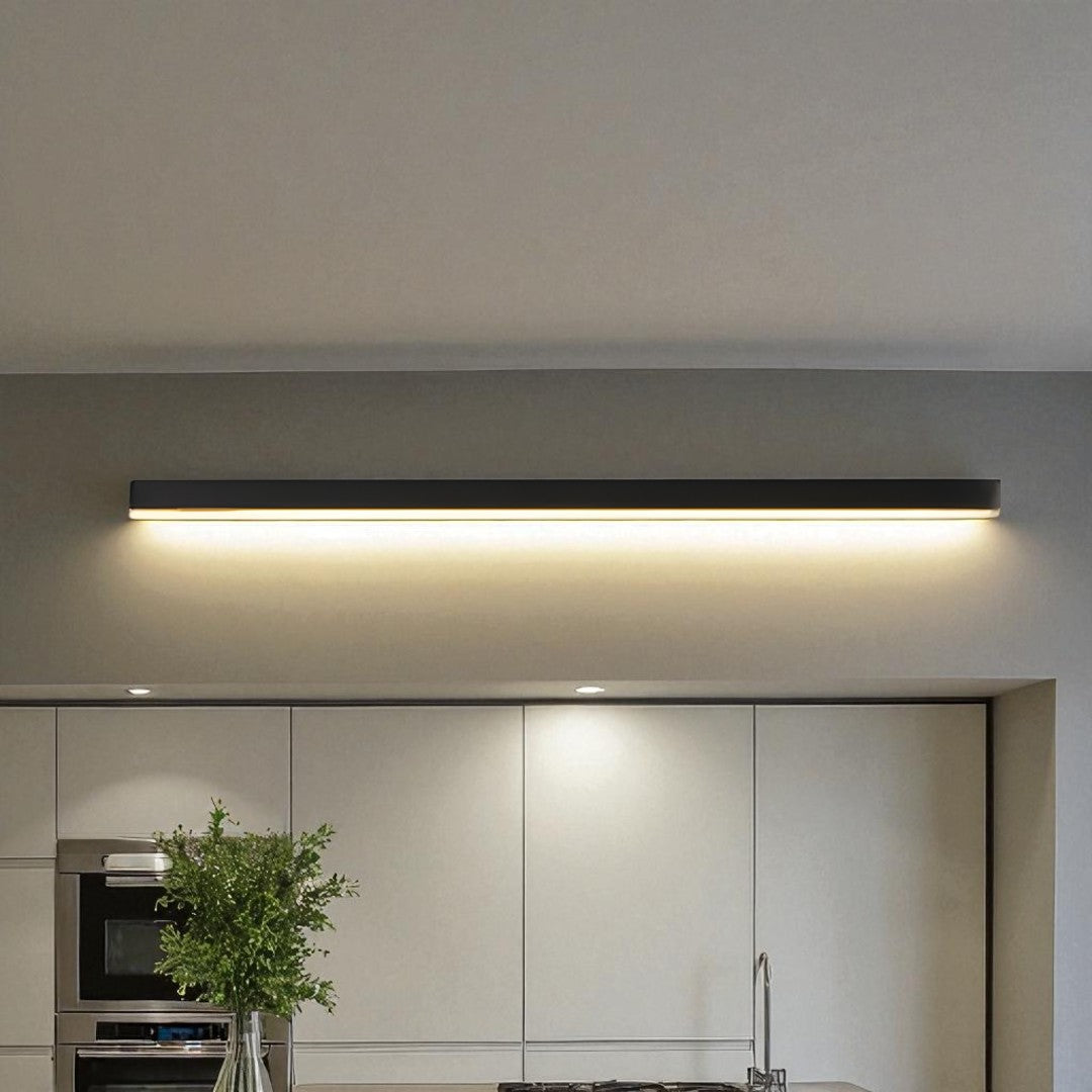 Lampa Sufitowa Skandynawska Minimalistyczna Podłużna