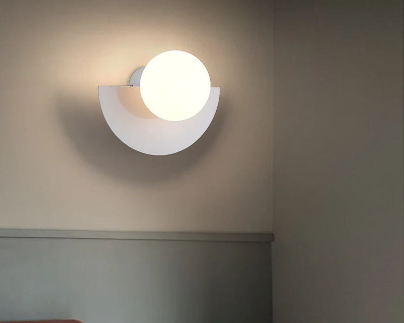 Kinkiet Ścienny LED Nowoczesny z Geometrycznym Kloszem 6