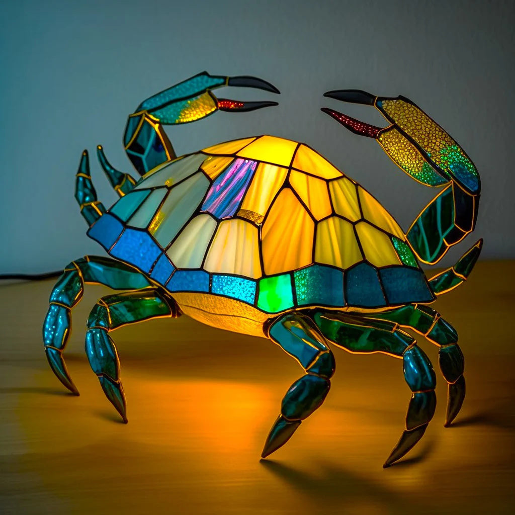 Lampa Stołowa LED z Motywem Zwierząt i Kalejdoskopowym Efektem Światła 7