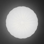 Lampa Sufitowa Japandi z Plisowanym Kloszem i Niskim Profilem 8