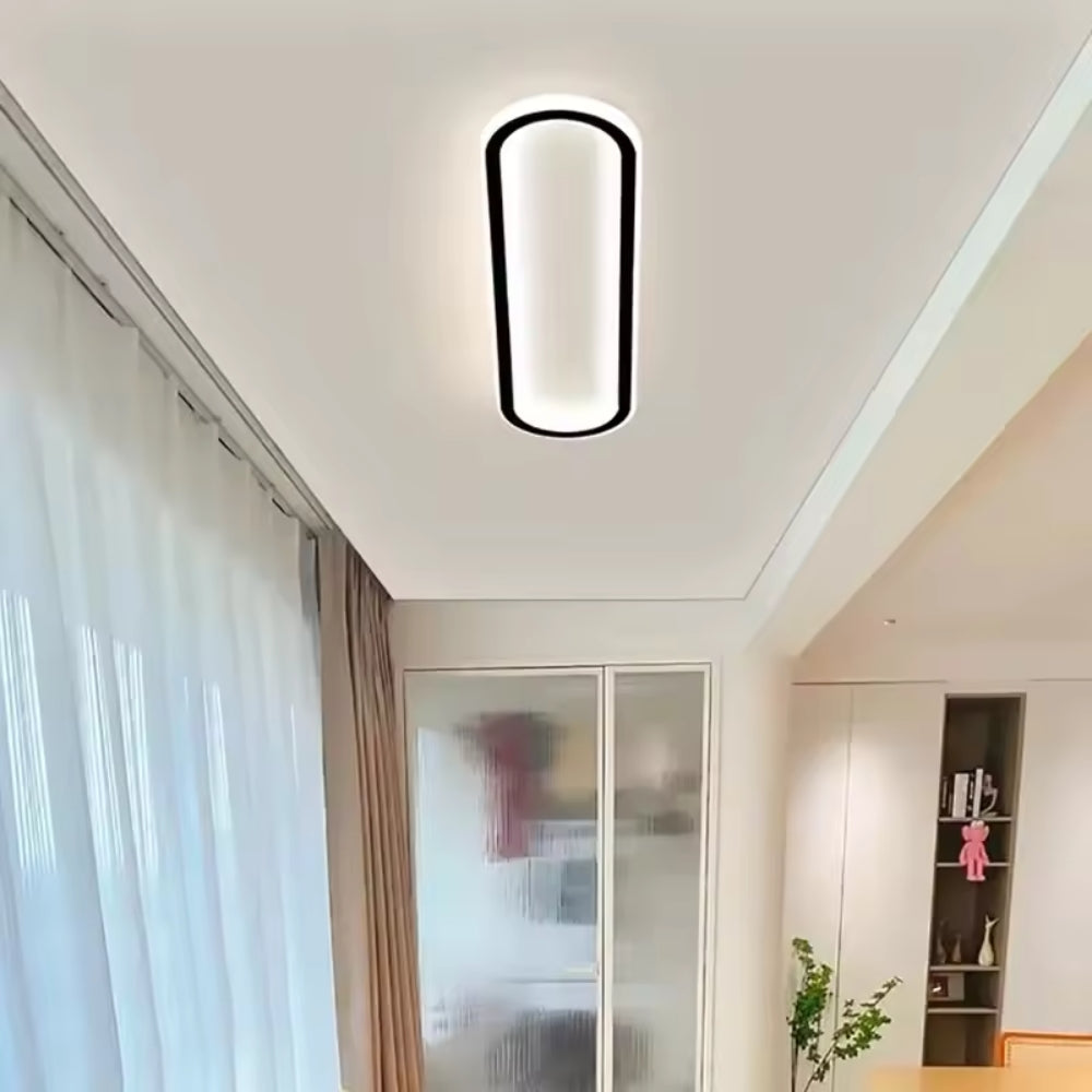 Lampa Sufitowa LED Nowoczesna z Równomiernym Oświetleniem do Korytarzy 1