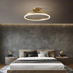 Lampa Sufitowa LED Skandynawska Halo z Metalowym Pierścieniem