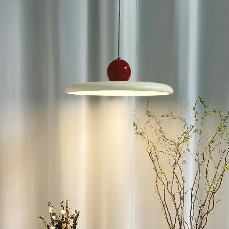 Lampa Wisząca LED Bauhaus z Regulowaną Długością Zawieszenia do Salonu  4