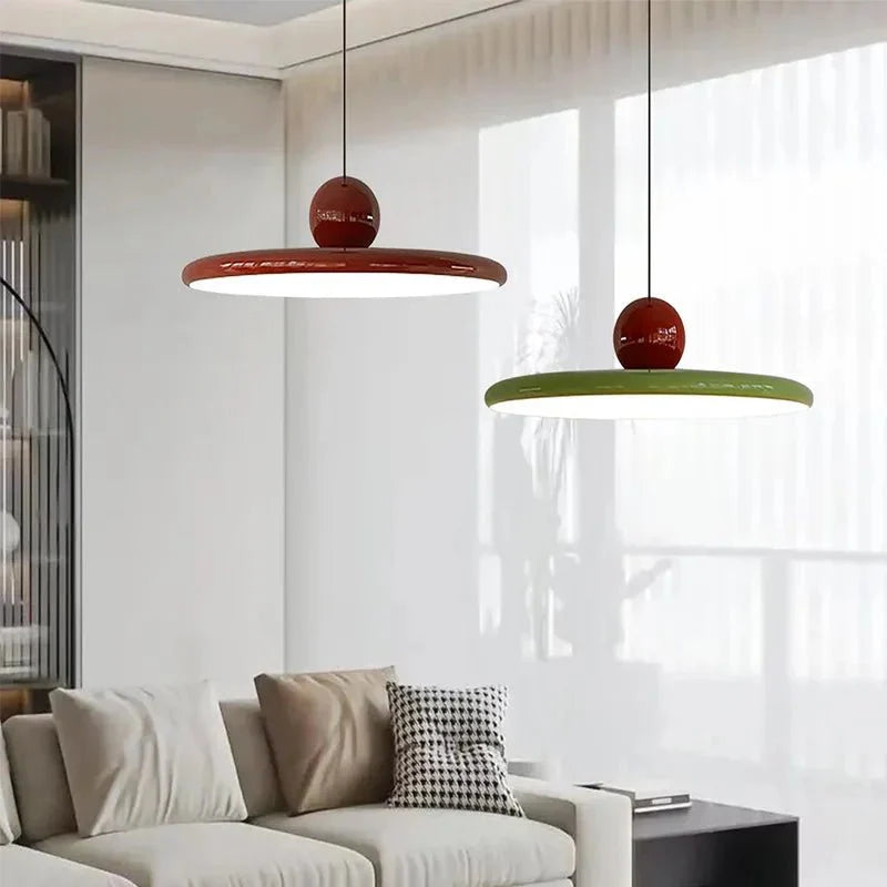 Lampa Wisząca LED Bauhaus z Regulowaną Długością Zawieszenia do Salonu  6