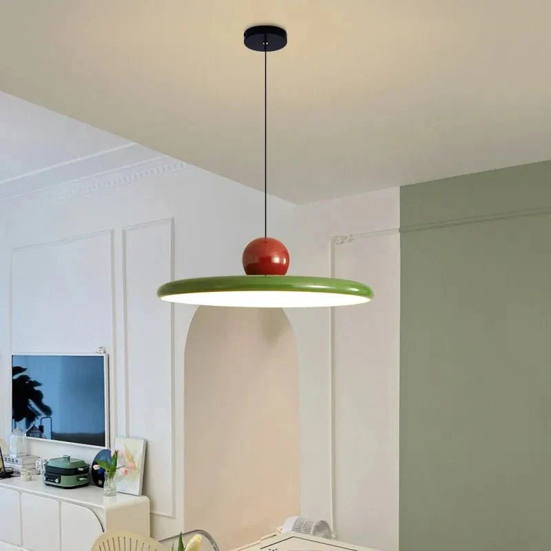 Lampa Wisząca LED Bauhaus z Regulowaną Długością Zawieszenia do Salonu  8
