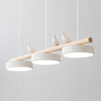 Lampa Wisząca LED Nowoczesna z Motywem Ptaka i Dekoracyjną Konstrukcją 1