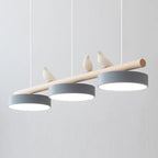 Lampa Wisząca LED Nowoczesna z Motywem Ptaka i Dekoracyjną Konstrukcją 12