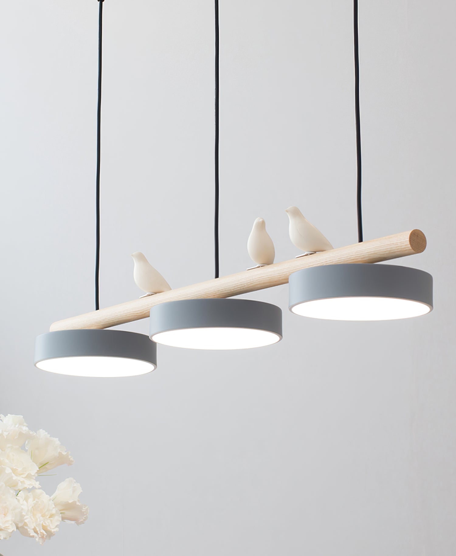 Lampa Wisząca LED Nowoczesna z Motywem Ptaka i Dekoracyjną Konstrukcją 5
