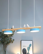Lampa Wisząca LED Nowoczesna z Motywem Ptaka i Dekoracyjną Konstrukcją 6