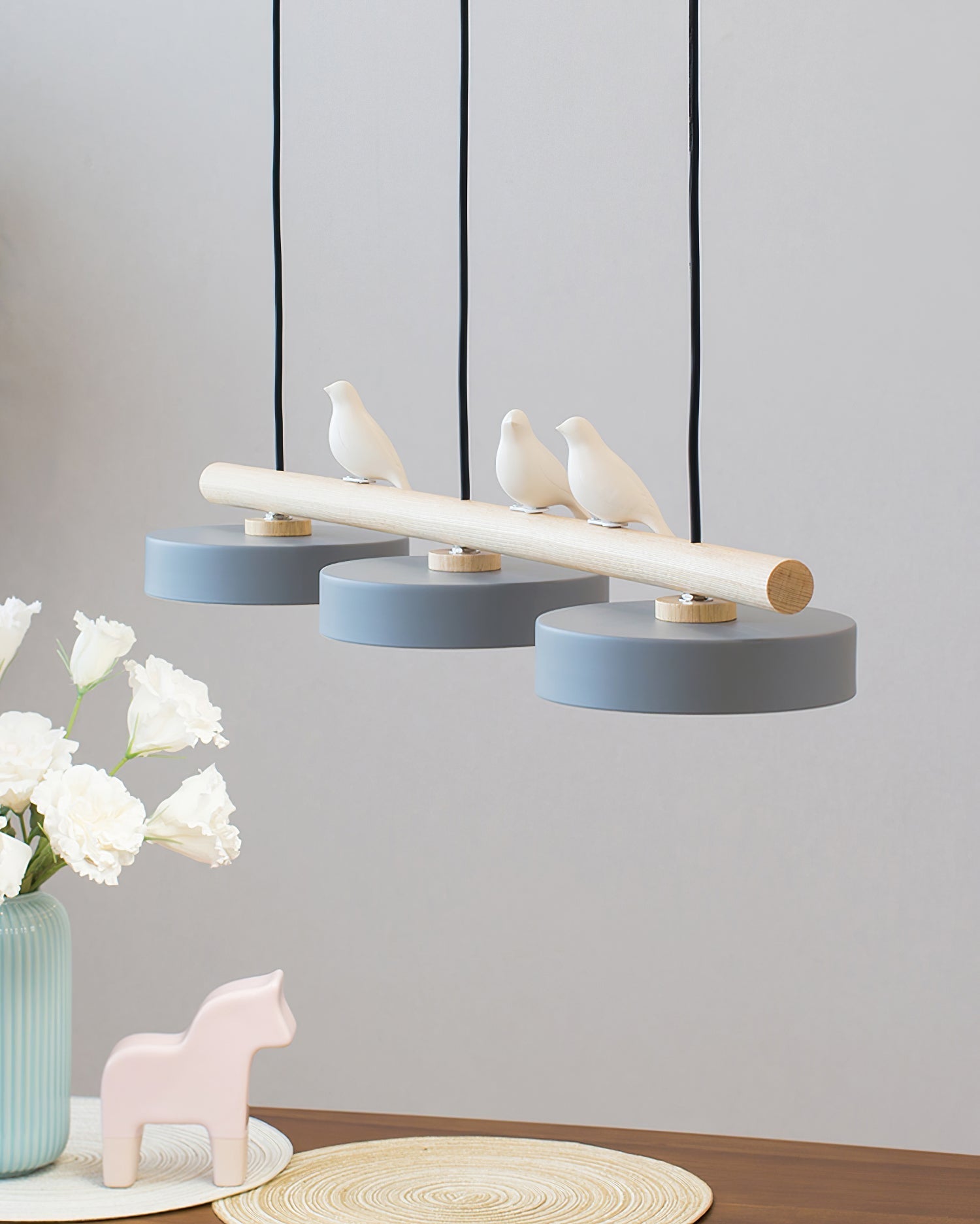 Lampa Wisząca LED Nowoczesna z Motywem Ptaka i Dekoracyjną Konstrukcją 9
