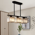 Lampa Wisząca LED Skandynawska ze Szklanym Kloszem i Regulowaną Wysokością 1