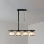 Lampa Wisząca LED Skandynawska ze Szklanym Kloszem i Regulowaną Wysokością 3