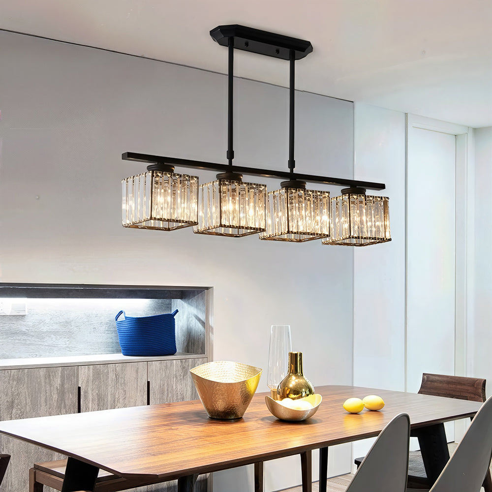 Lampa Wisząca LED Skandynawska ze Szklanym Kloszem i Regulowaną Wysokością 4