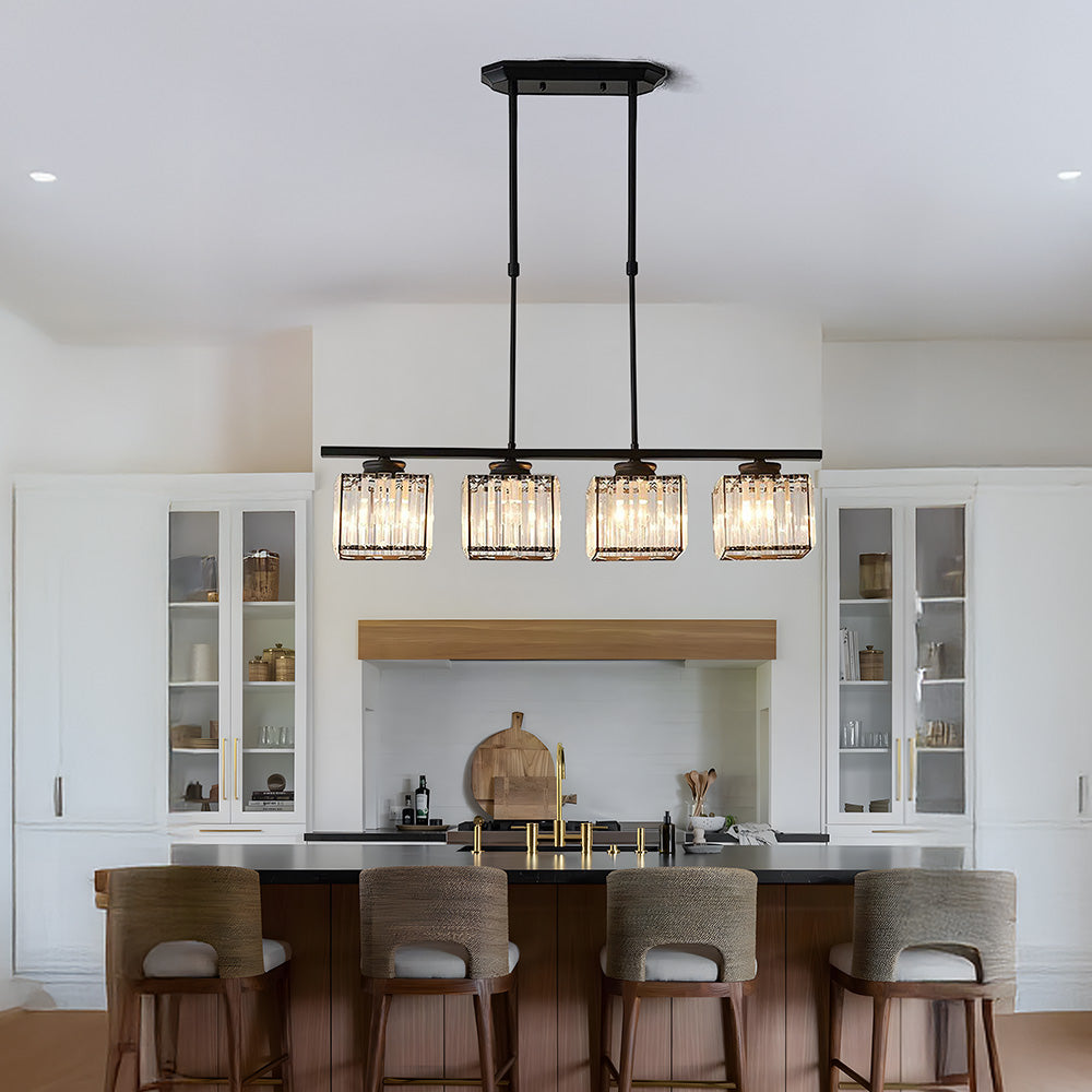 Lampa Wisząca LED Skandynawska ze Szklanym Kloszem i Regulowaną Wysokością 6