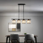 Lampa Wisząca LED Skandynawska ze Szklanym Kloszem i Regulowaną Wysokością 7