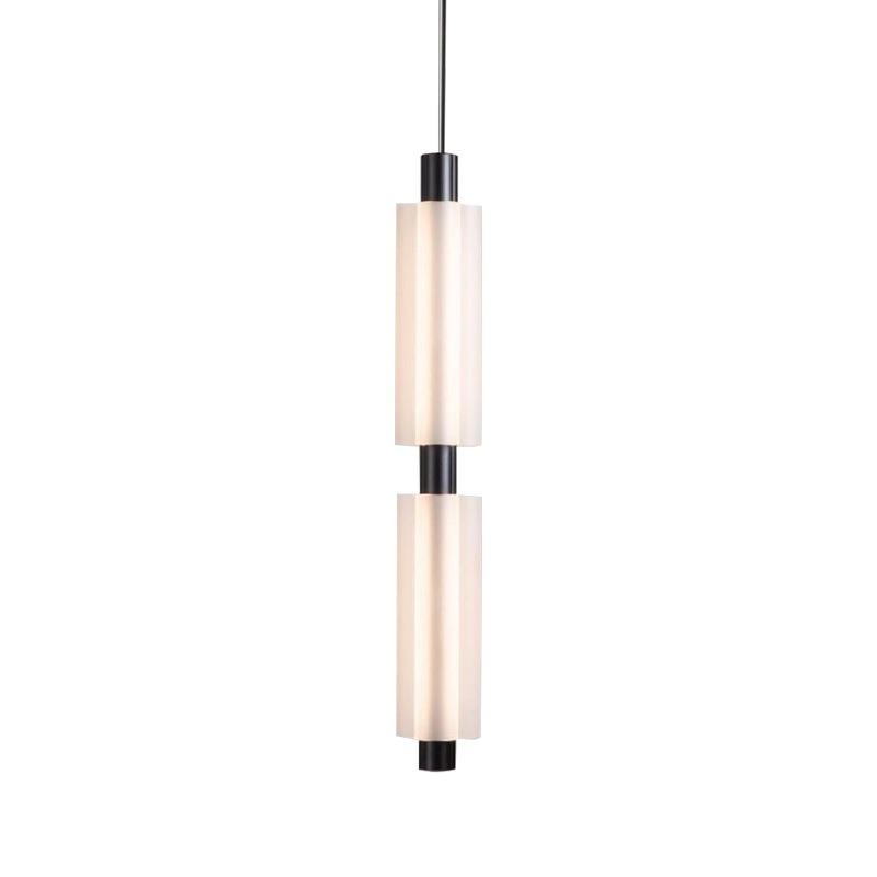 Lampa Wisząca Minimalistyczna z Kloszem z Alabastru