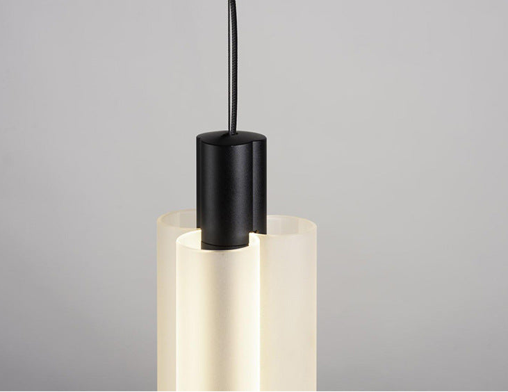 Lampa Wisząca Minimalistyczna z Kloszem z Alabastru