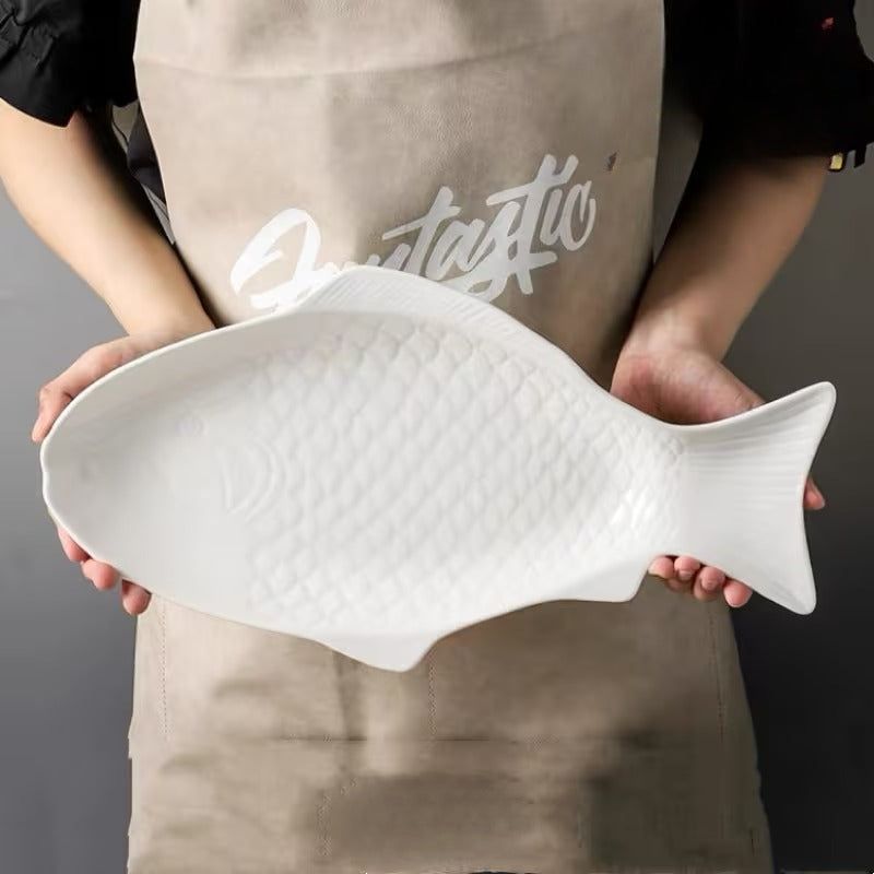 Patera do Serwowania w Kształcie Ryby