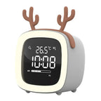 Budzik Dziecięcy z Nocną Lampką i Wyświetlaczem Temperatury