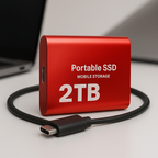 Dysk SSD Zewnętrzny Przenośny z USB-C 2TB