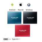 Dysk SSD Zewnętrzny Przenośny z USB-C 2TB