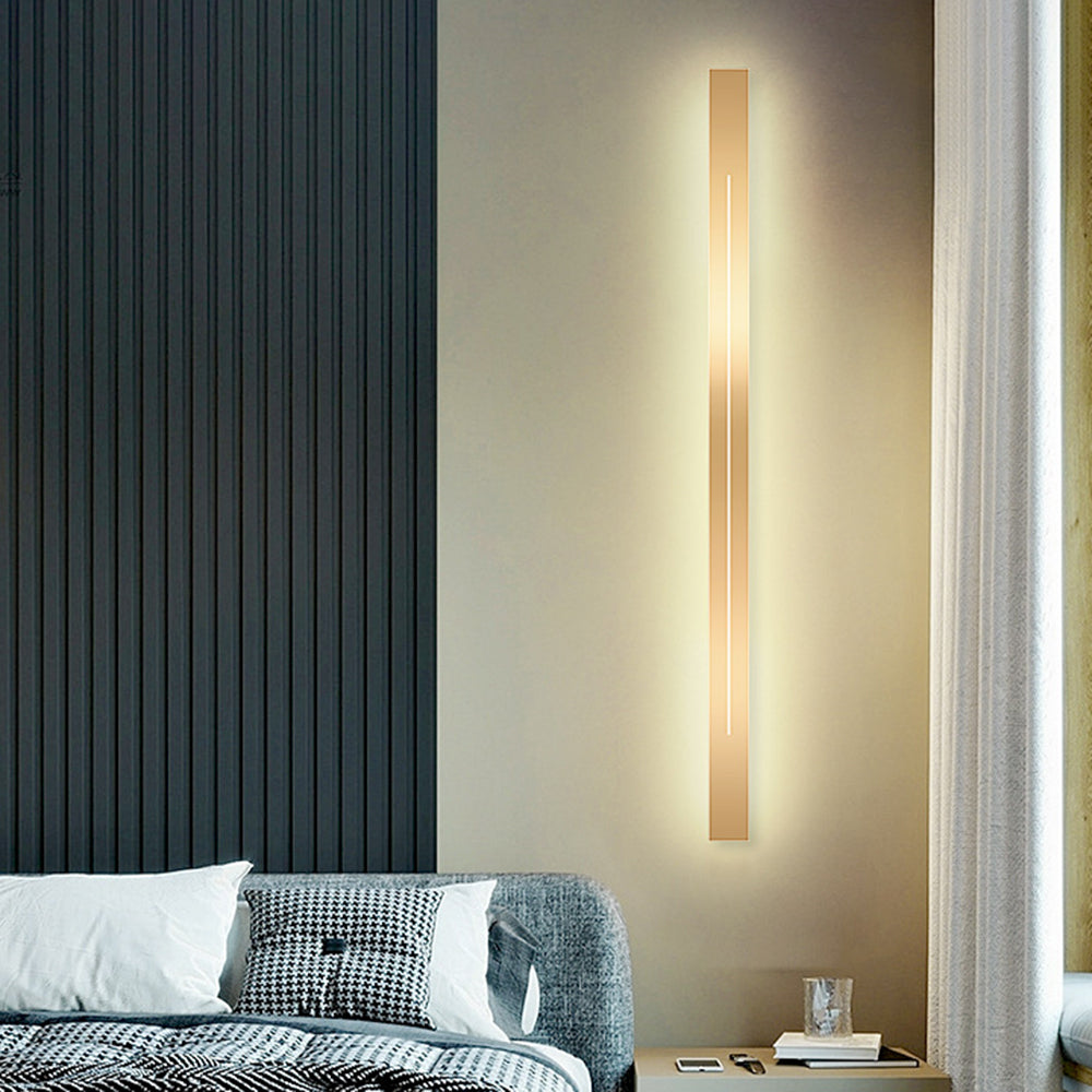 Kinkiet Ścienny Minimalistyczny Modern z Podświetleniem Liniowym
