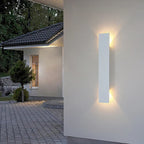 Kinkiet Zewnętrzny Minimalistyczny z Dwukierunkowym Światłem i Zintegrowanym LED