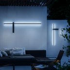 Kinkiet Zewnętrzny Minimalistyczny z Zintegrowanym Źródłem LED