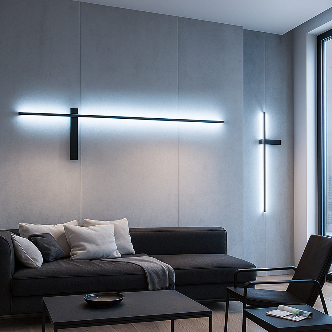 Kinkiet Zewnętrzny Minimalistyczny z Zintegrowanym Źródłem LED