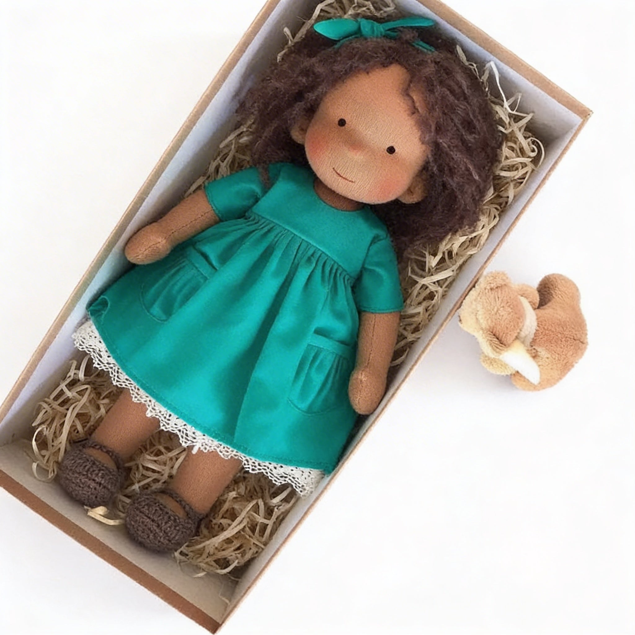 Lalka Bawełniana w Stylu Waldorfskim