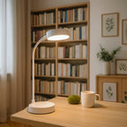 Lampa Biurkowa Minimalistyczna z Elastyczną Szyją i Regulacją Jasności
