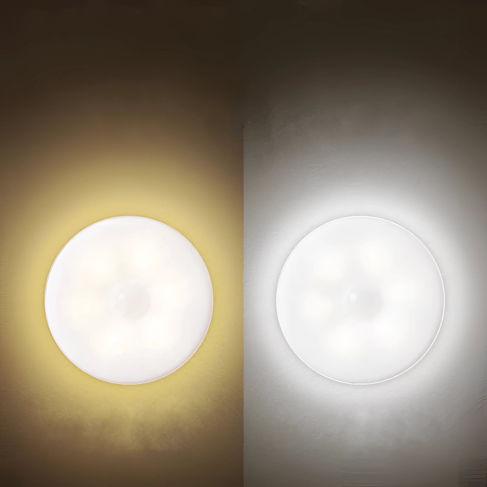 Lampa Nocna z Czujnikiem Ruchu Bezprzewodowa z Magnetycznym Montażem