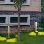 Lampa Ogrodowa Zewnętrzna Modernistyczna ze Zintegrowanym Źródłem Światła na Ścieżkę i Podjazd