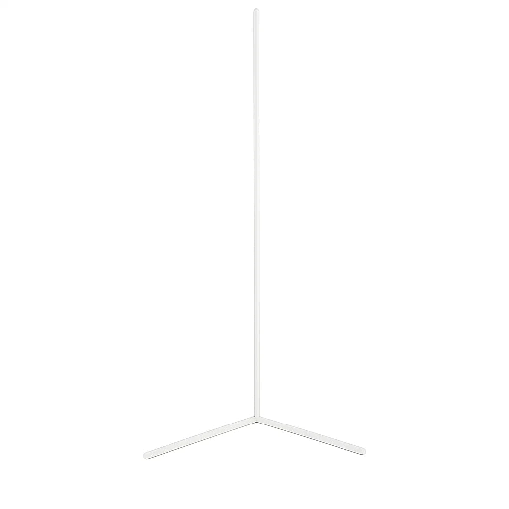 Lampa Podłogowa Minimalistyczna do Narożnika z Pilotem i Ściemniaczem
