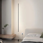 Lampa Podłogowa Minimalistyczna LED od Podłogi do Sufitu z Regulowaną Wysokością