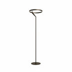 Lampa Podłogowa Modernistyczna z Pierścieniem Świetlnym i Funkcją Ściemniania