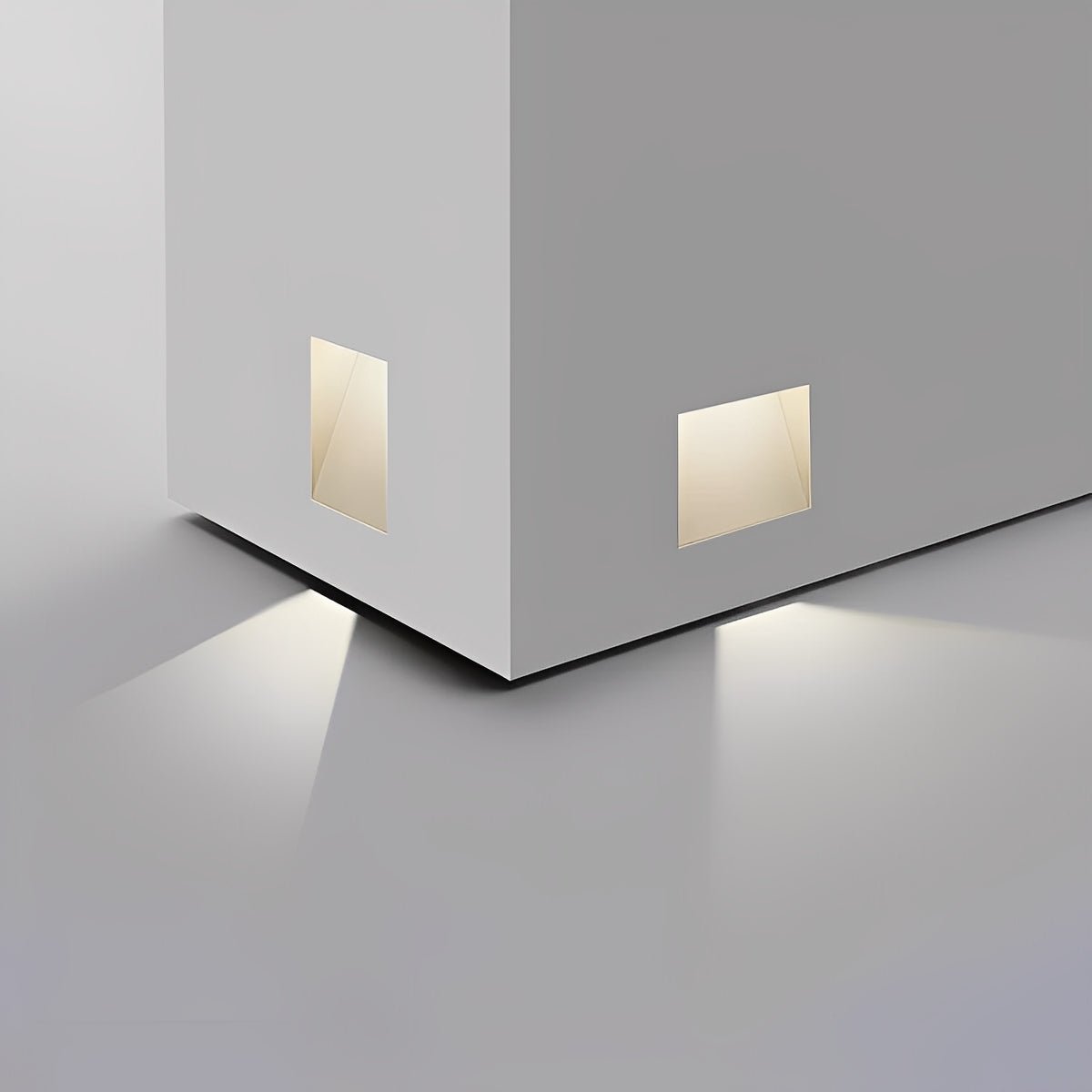 Lampa Schodowa Wpuszczana Minimalistyczna z Czujnikiem Ruchu do Schodów i Korytarza