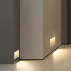 Lampa Schodowa Wpuszczana Minimalistyczna z Czujnikiem Ruchu do Schodów i Korytarza