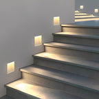 Lampa Schodowa Wpuszczana Minimalistyczna z Czujnikiem Ruchu do Schodów i Korytarza