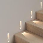 Lampa Schodowa Wpuszczana Minimalistyczna z Czujnikiem Ruchu do Schodów i Korytarza