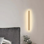 Lampa Ścienna Minimalistyczna Liniowa ze Zintegrowanym Źródłem Światła