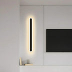 Lampa Ścienna Minimalistyczna Liniowa ze Zintegrowanym Źródłem Światła