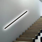 Lampa Ścienna Minimalistyczna Liniowa ze Zintegrowanym Źródłem Światła