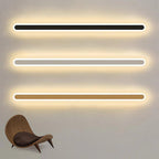 Lampa Ścienna Minimalistyczna Liniowa ze Zintegrowanym Źródłem Światła