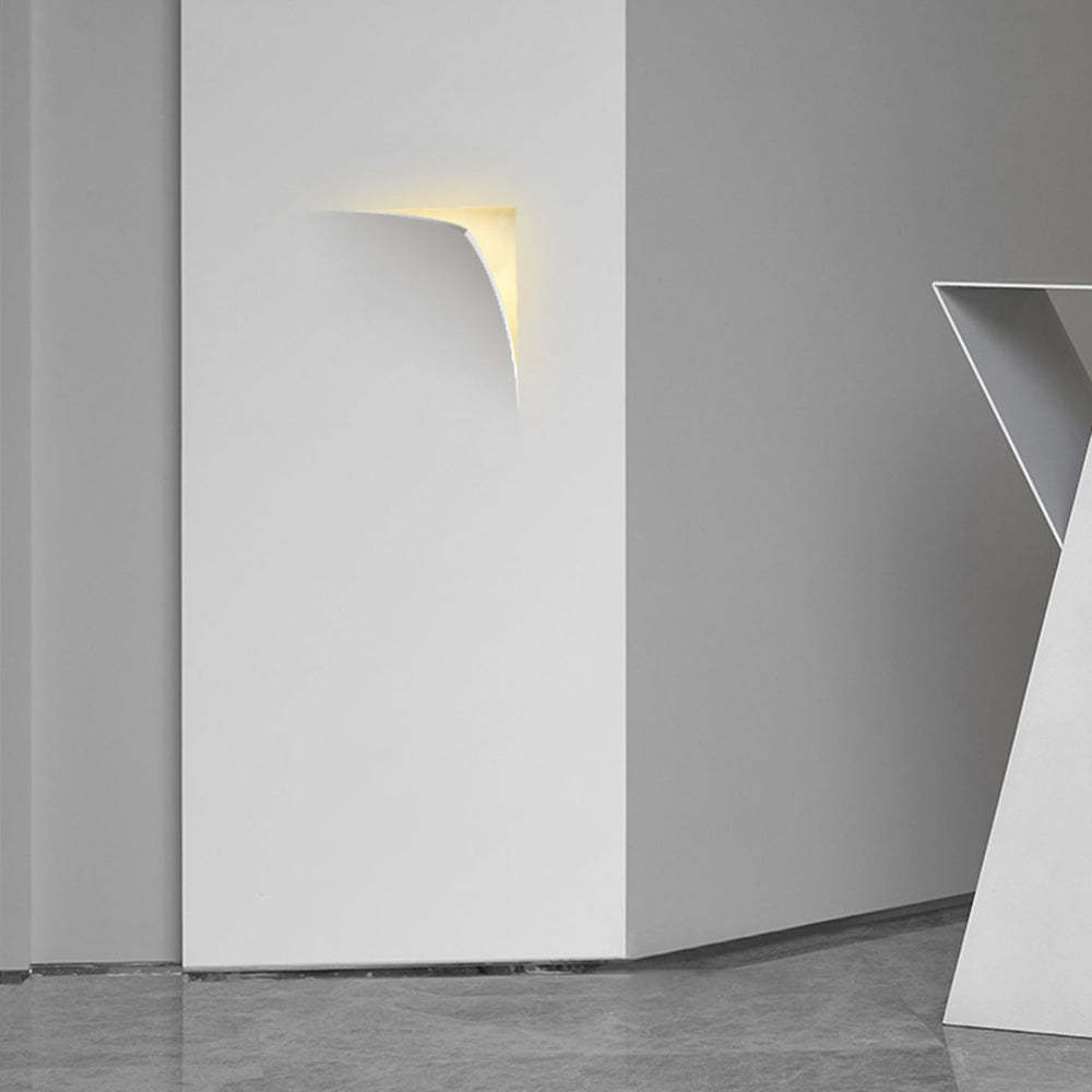 Lampa Ścienna Minimalistyczna Podtynkowa z Ciepłym Światłem