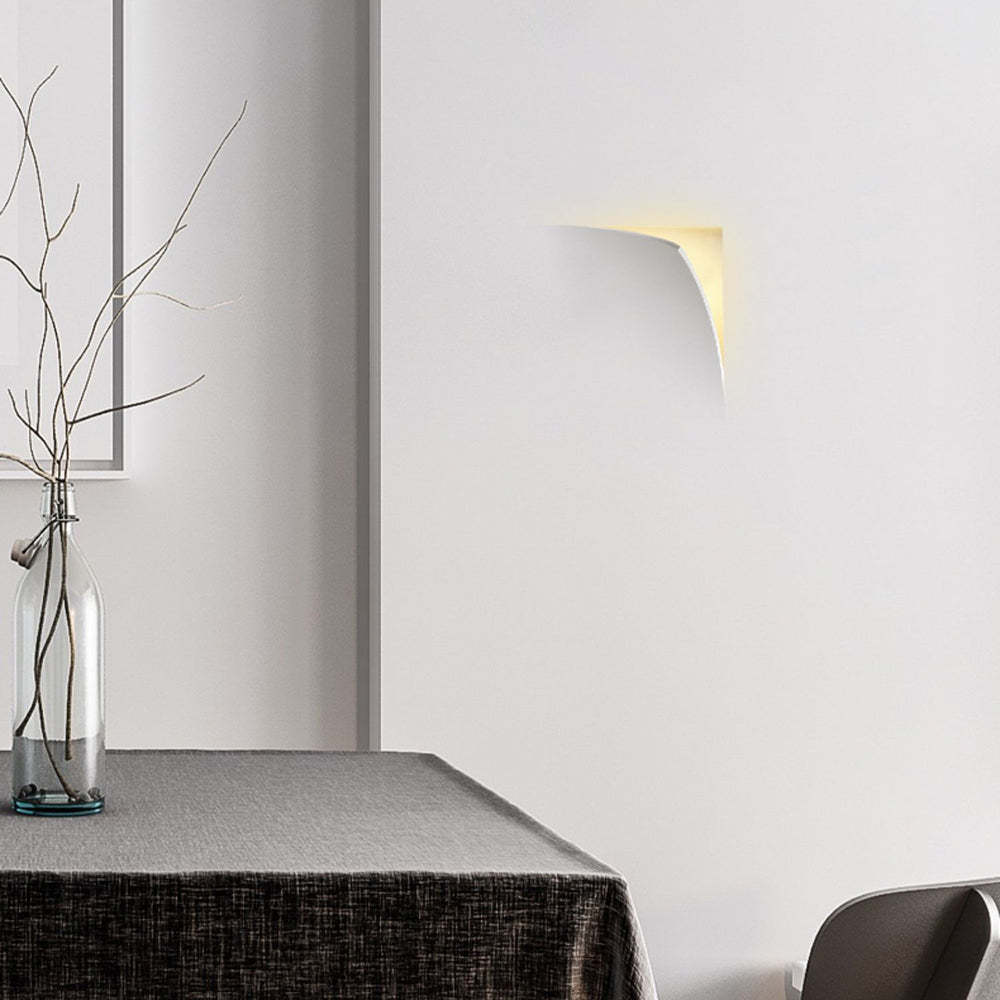 Lampa Ścienna Minimalistyczna Podtynkowa z Ciepłym Światłem